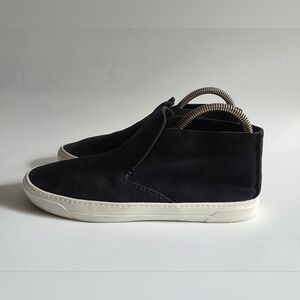Dolce Vita Xandie Dark Navy Suede Ankle Sneakers Size 8